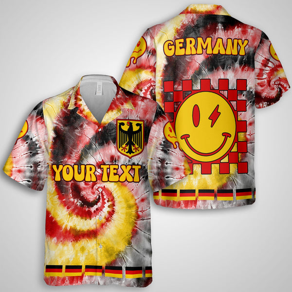 Germany Hawaiian Shirt Custom Tie Dye Style 1