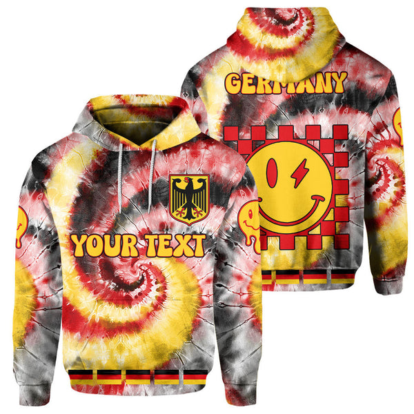 Germany Hoodie Custom Tie Dye Style 1