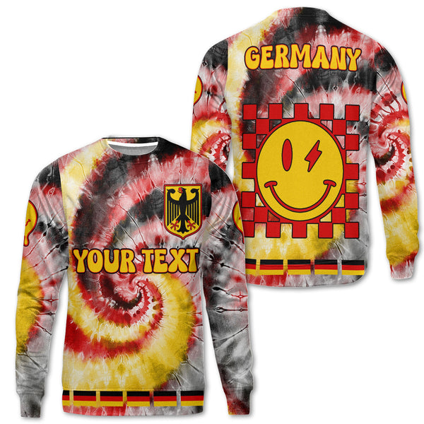 Germany Sweatshirt Custom Tie Dye Style 1