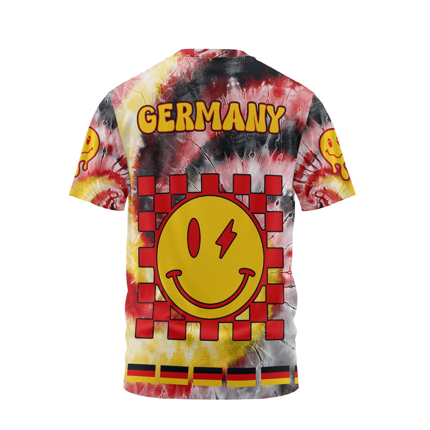 Germany T Shirt Custom Tie Dye Style 2