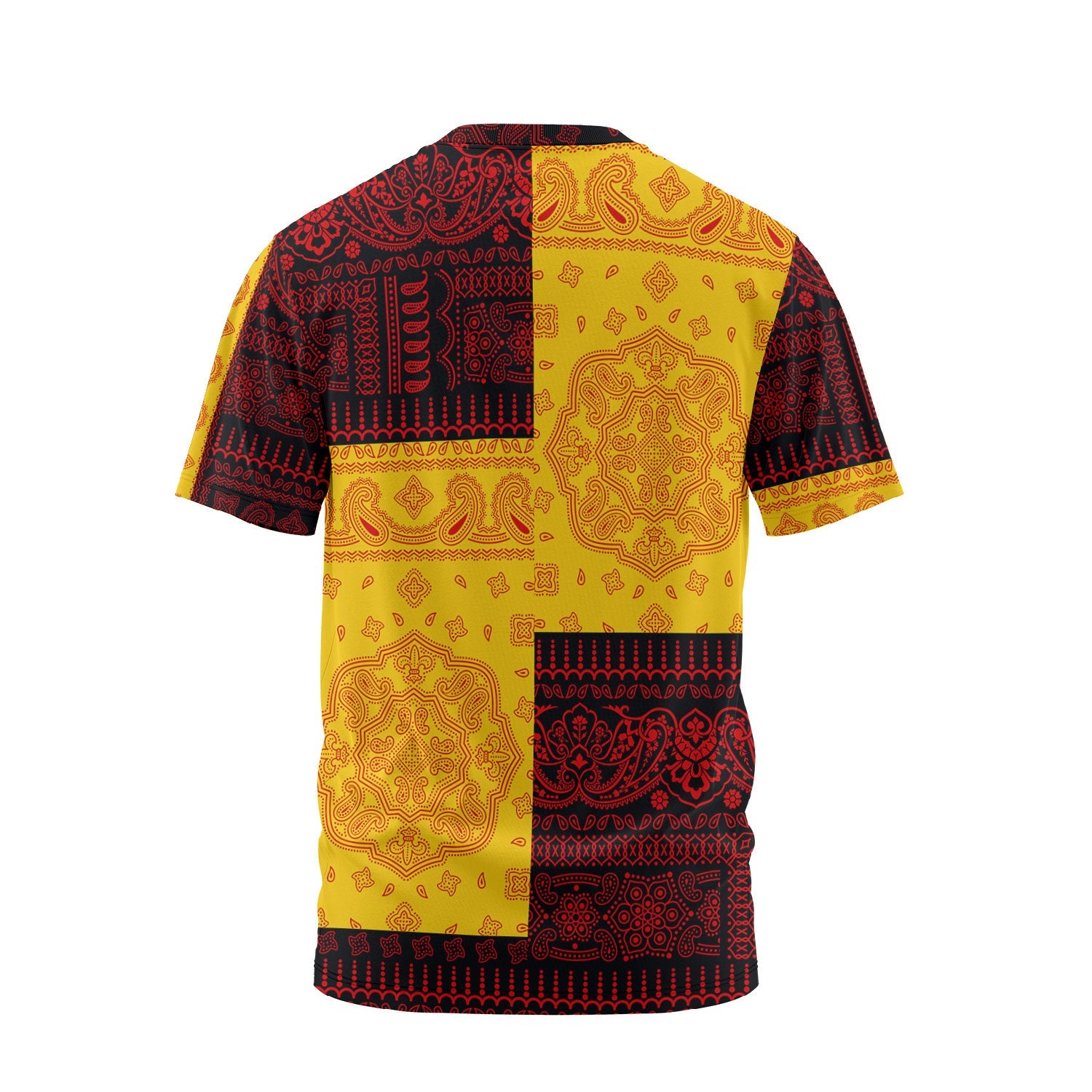 Germany T Shirt Flag And Paisley Basic Style 3