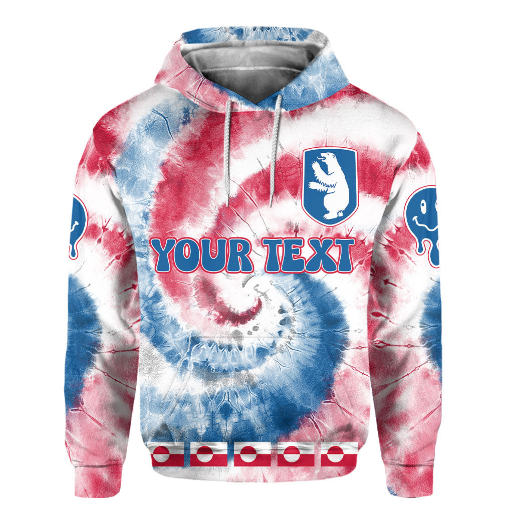 Greenland Hoodie Custom Tie Dye Style 2