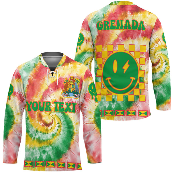 Grenada Hockey Jersey Custom Tie Dye Style 1