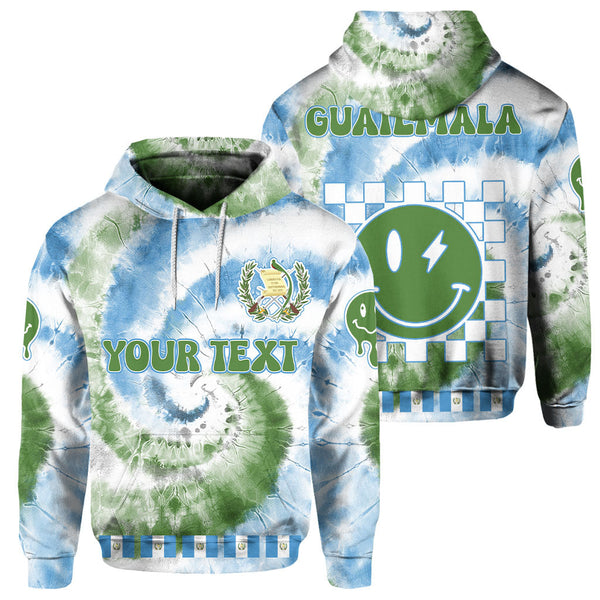 Guatemala Hoodie Custom Tie Dye Style 1