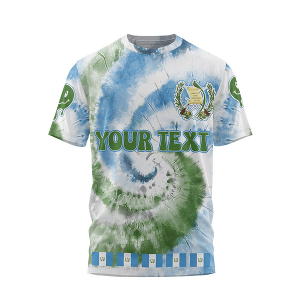 Guatemala T Shirt Custom Tie Dye Style 1