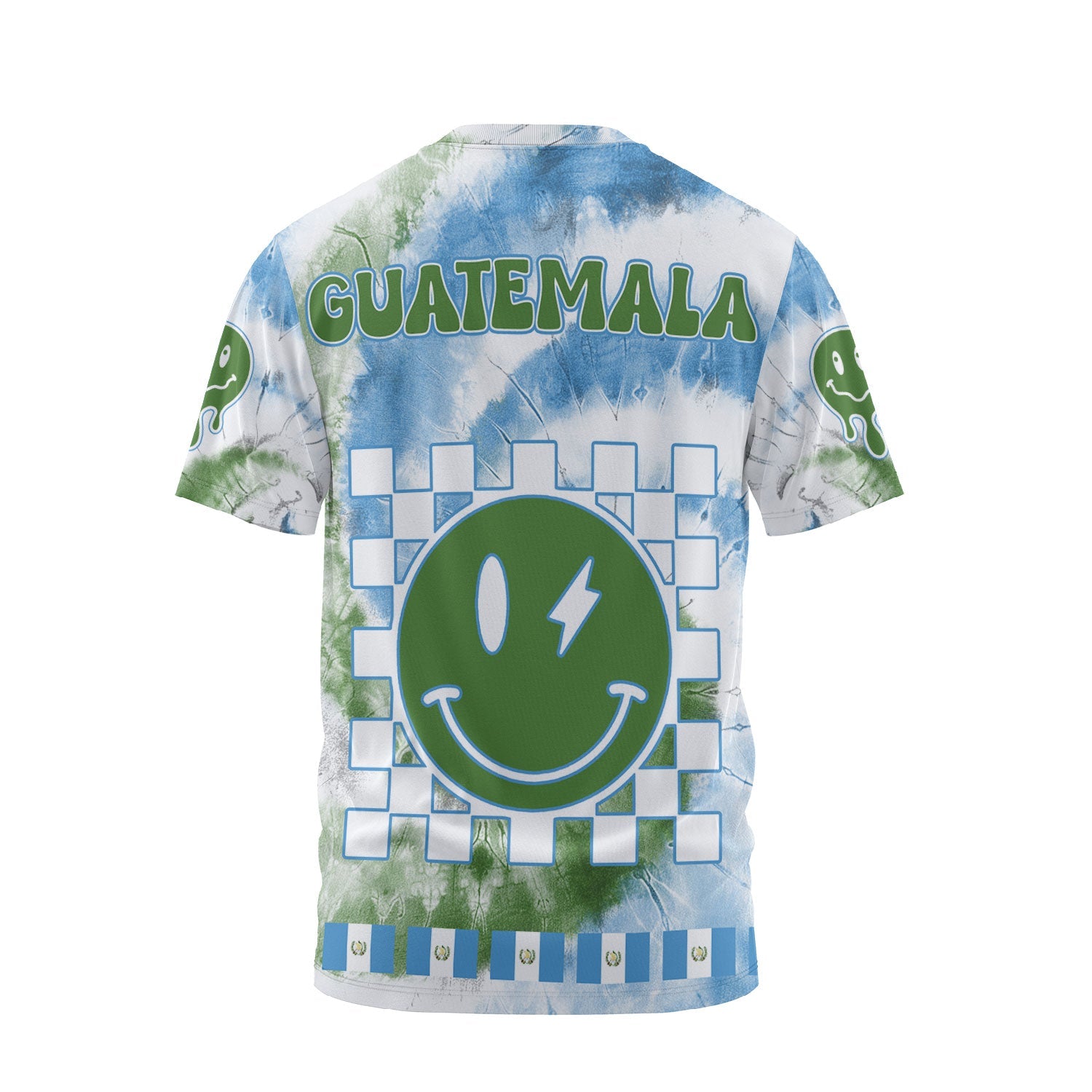 Guatemala T Shirt Custom Tie Dye Style 2