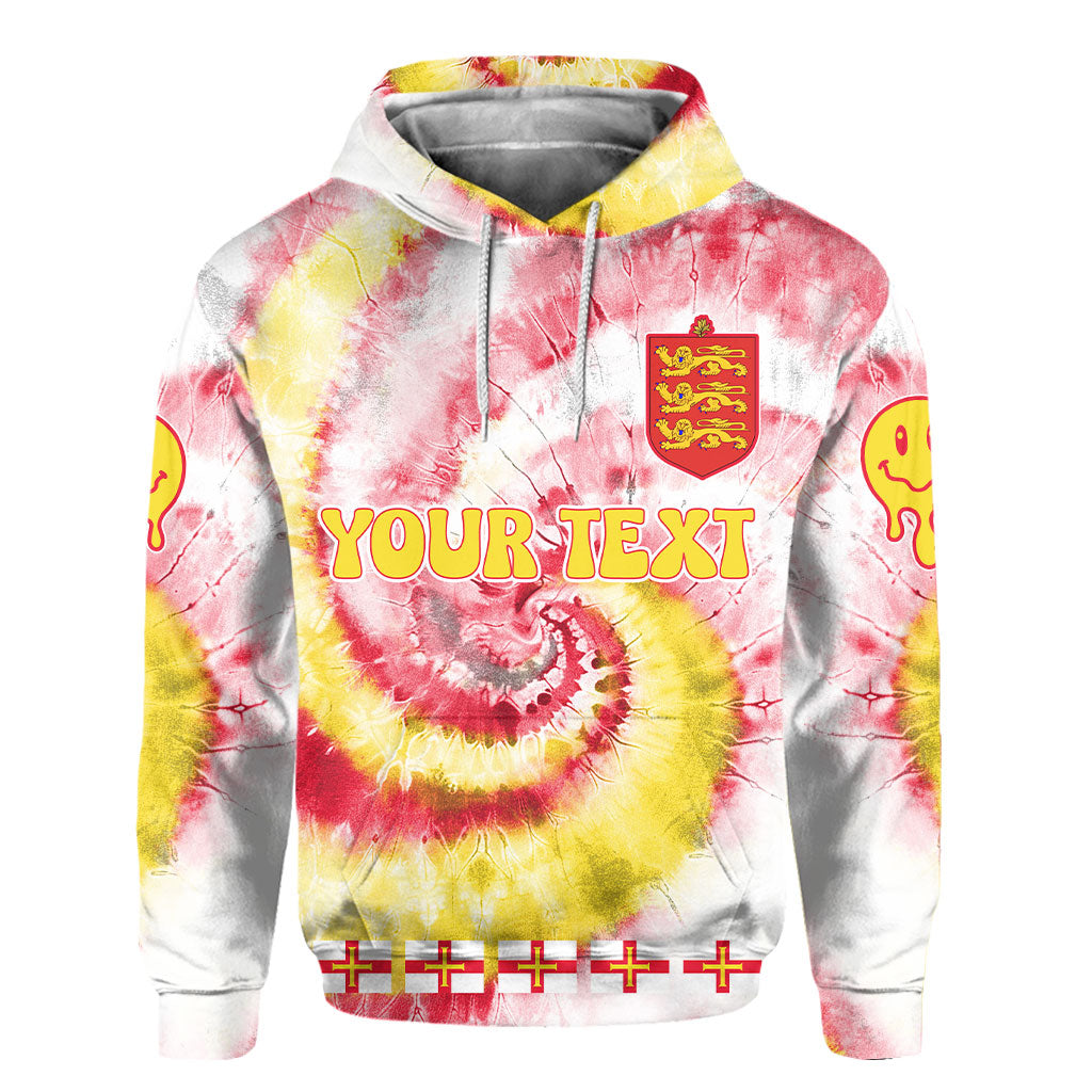 Guernsey Hoodie Custom Tie Dye Style 2