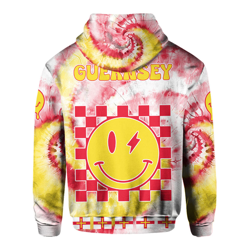 Guernsey Hoodie Custom Tie Dye Style 3