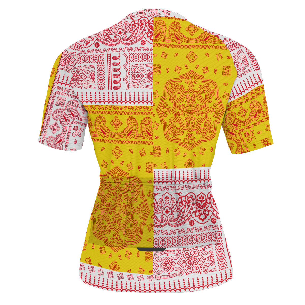 Guernsey Men Cycling Jersey Flag And Paisley Basic Style 3