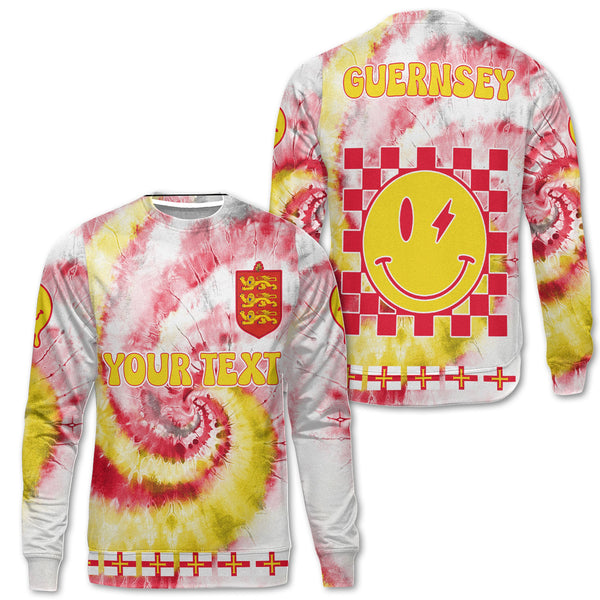 Guernsey Sweatshirt Custom Tie Dye Style 1