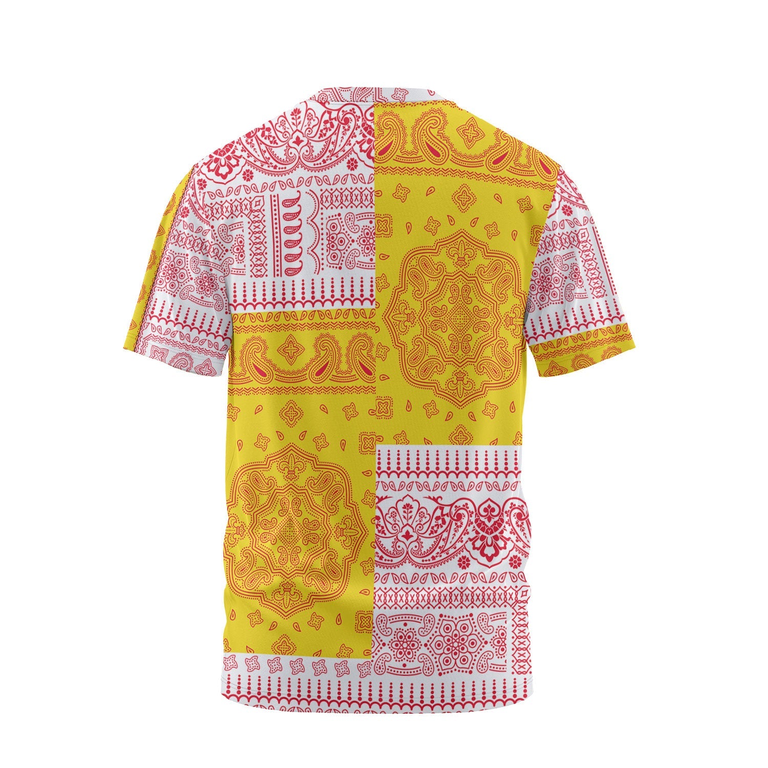 Guernsey T Shirt Flag And Paisley Basic Style 3