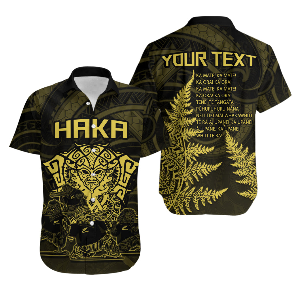 Custom New Zealand Hawaiian Shirt Haka Rugby Kiwi Bird Maori Mix Silver Fern Style - LH1