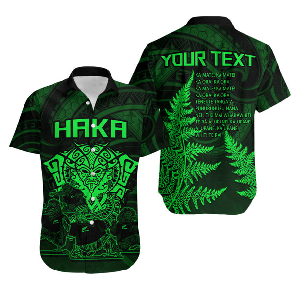 Custom New Zealand Hawaiian Shirt Haka Rugby Kiwi Bird Maori Mix Silver Fern Style - LH1