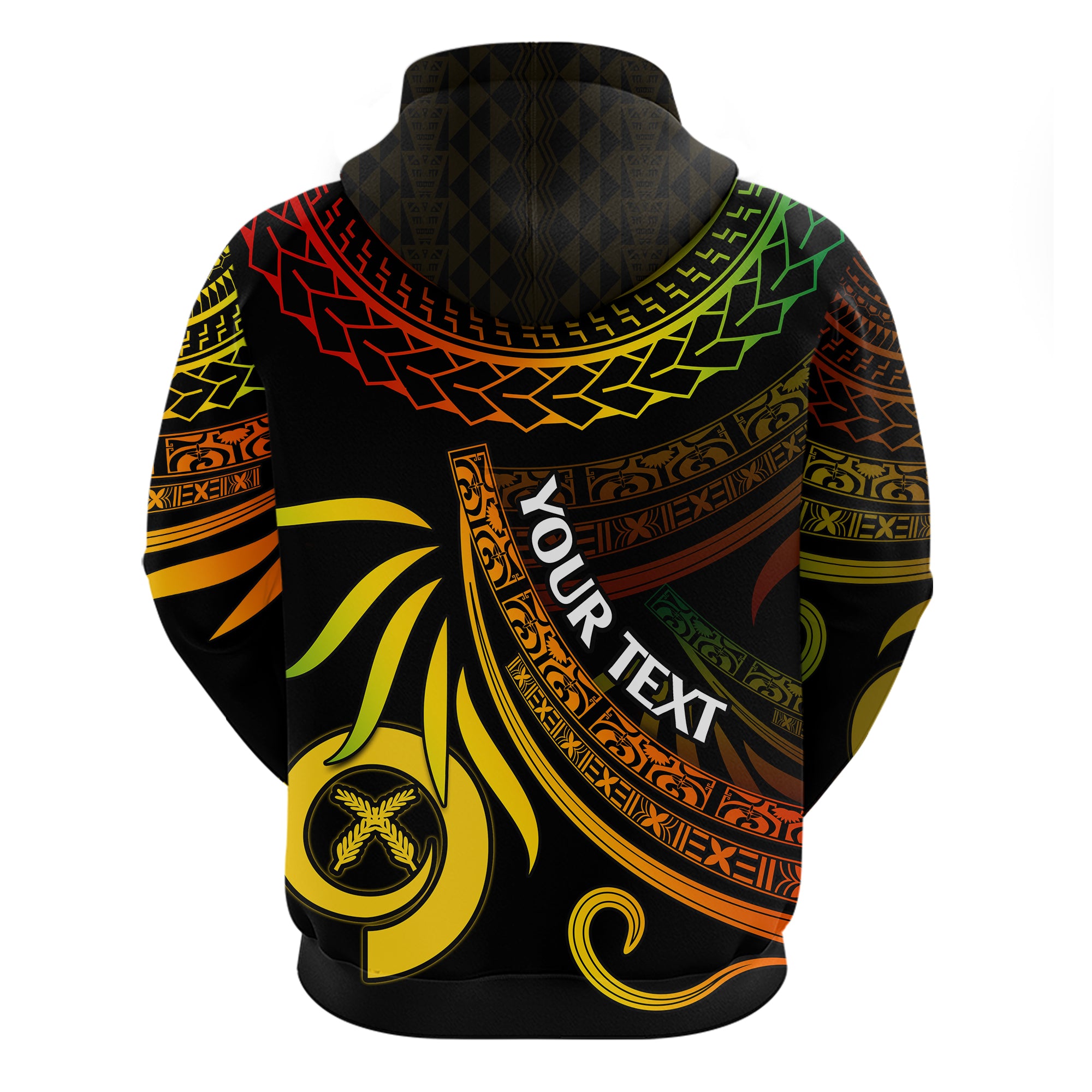 Custom Vanuatu Hoodie Happy 43rd Independence Anniversary Polynesian Proud To Be A Ni Van - LH1