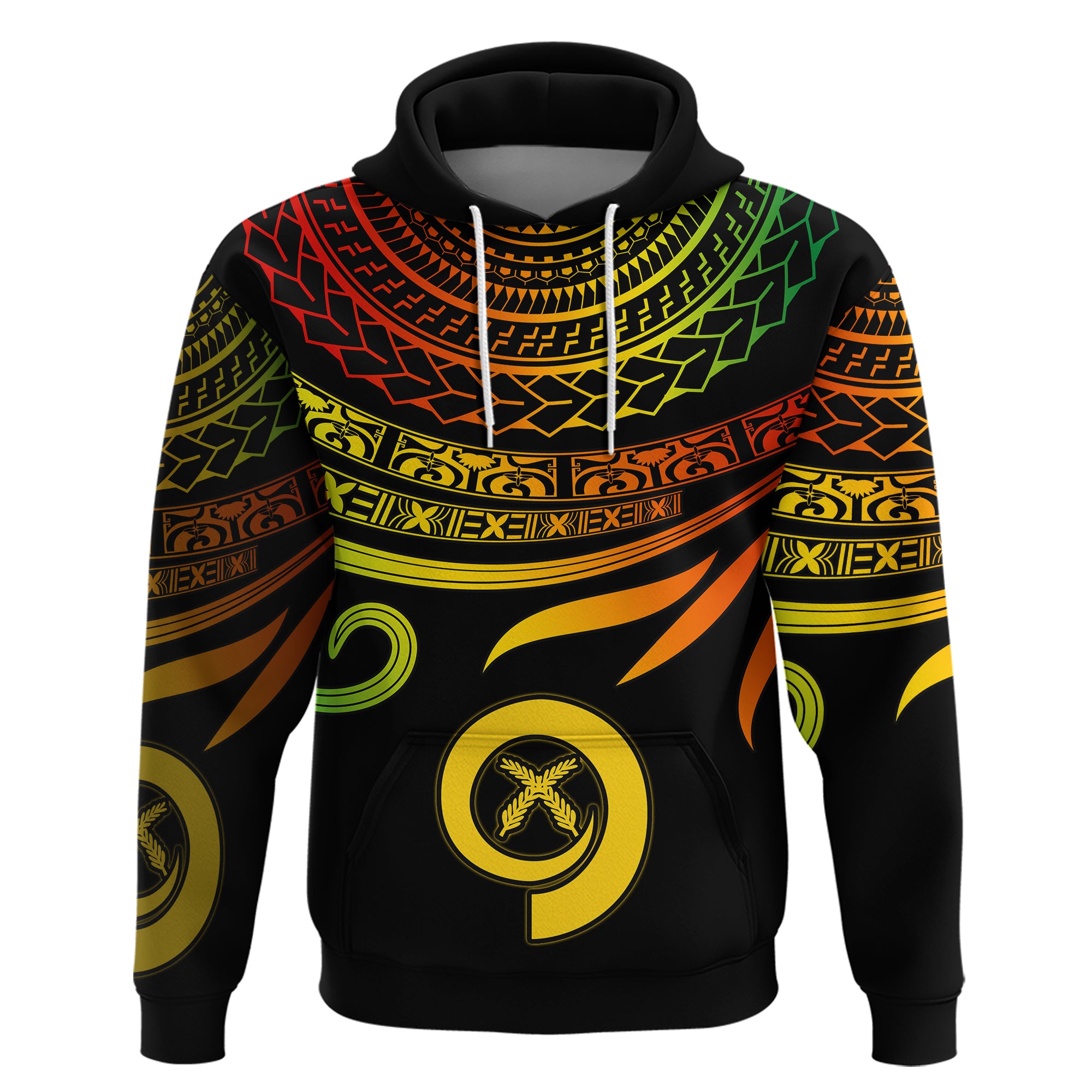 Custom Vanuatu Hoodie Happy 43rd Independence Anniversary Polynesian Proud To Be A Ni Van Ver2 - LH1