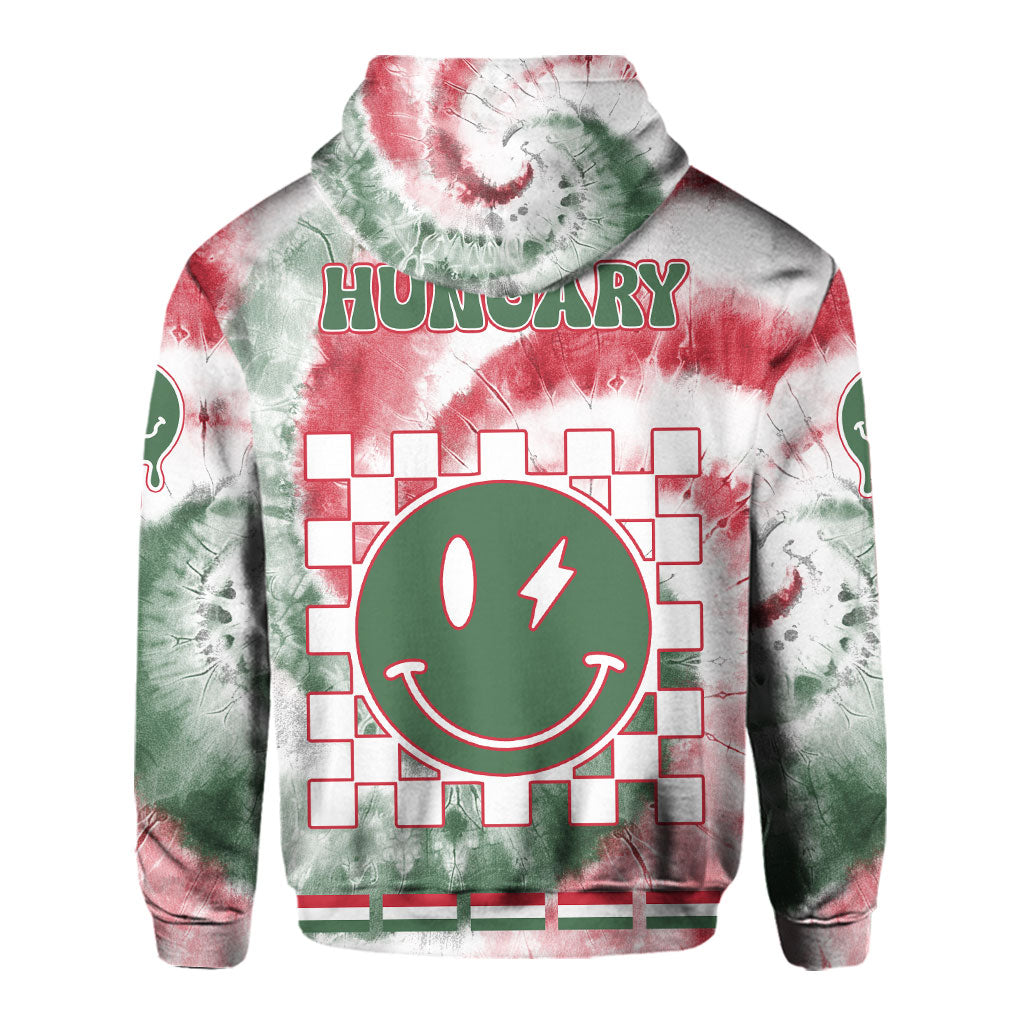 Hungary Hoodie Custom Tie Dye Style 3