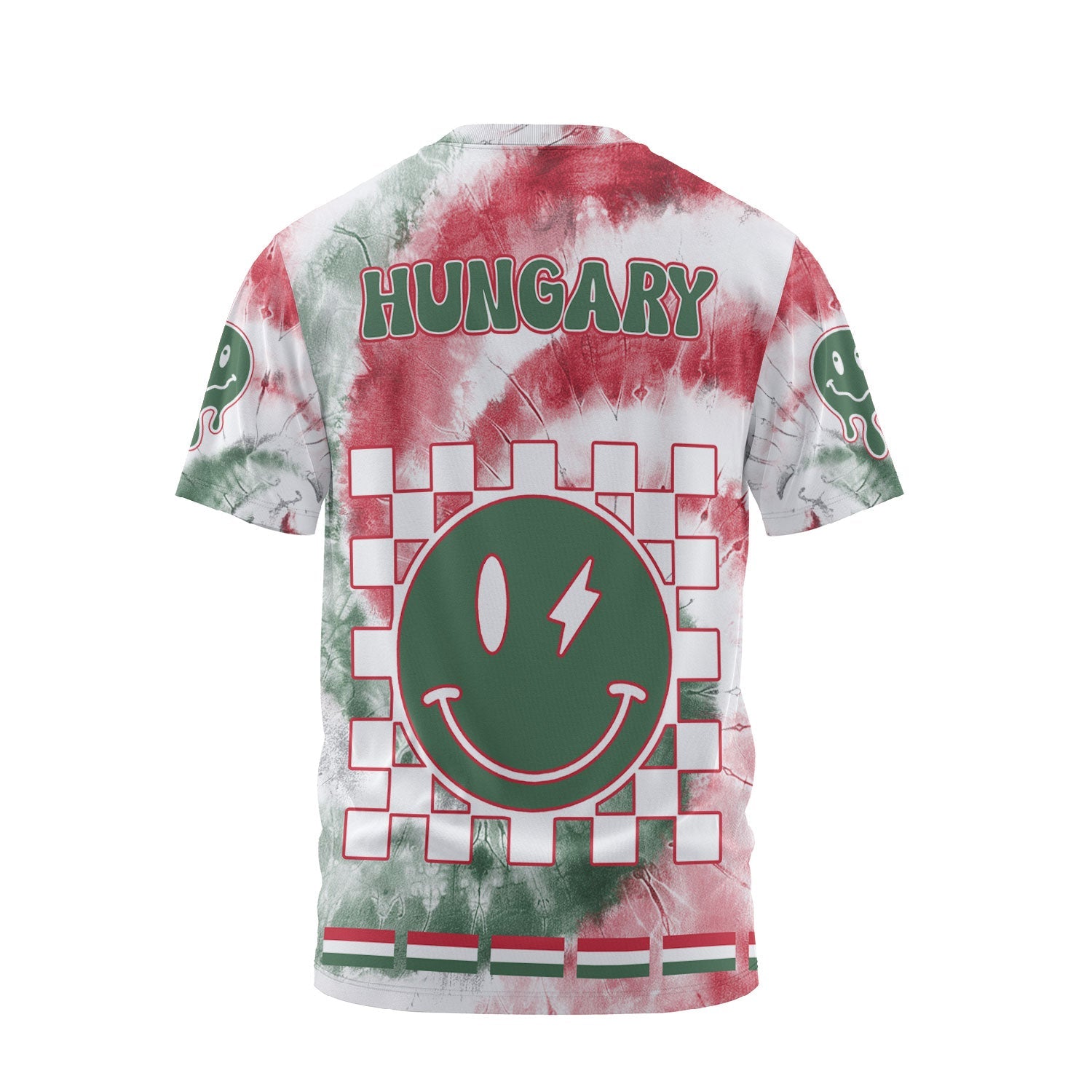 Hungary T Shirt Custom Tie Dye Style 2