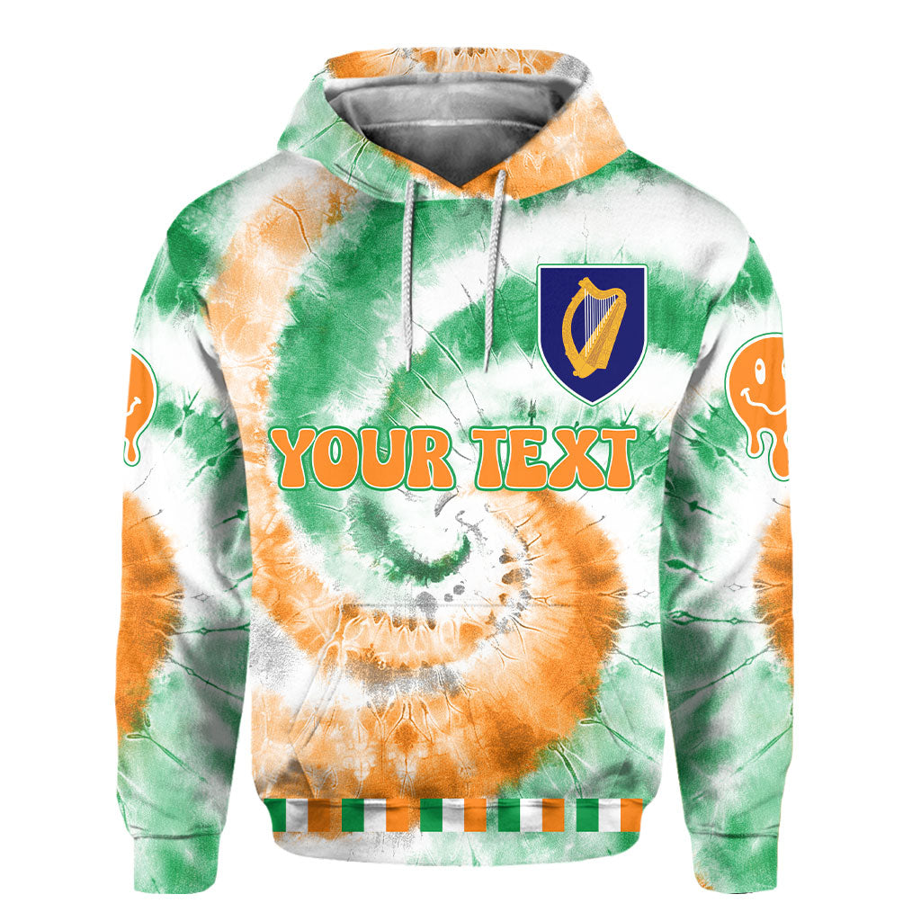 Ireland Hoodie Custom Tie Dye Style 2