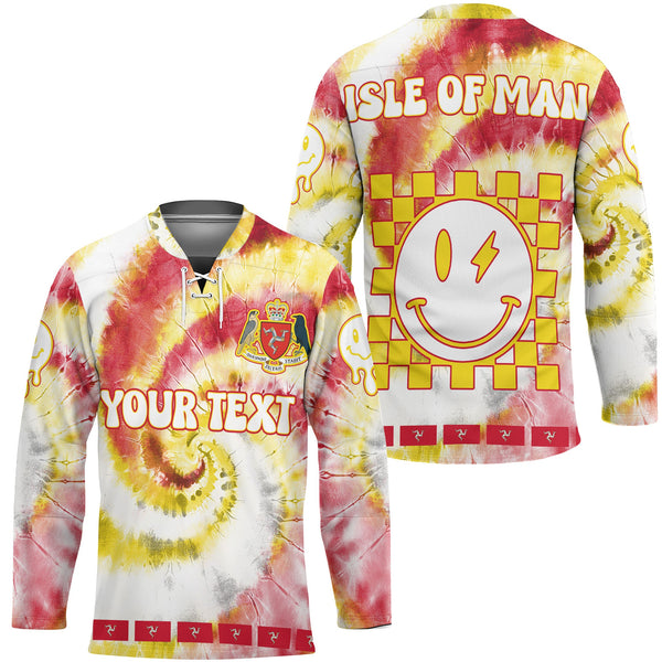 Isle Of Man Hockey Jersey Custom Tie Dye Style 1