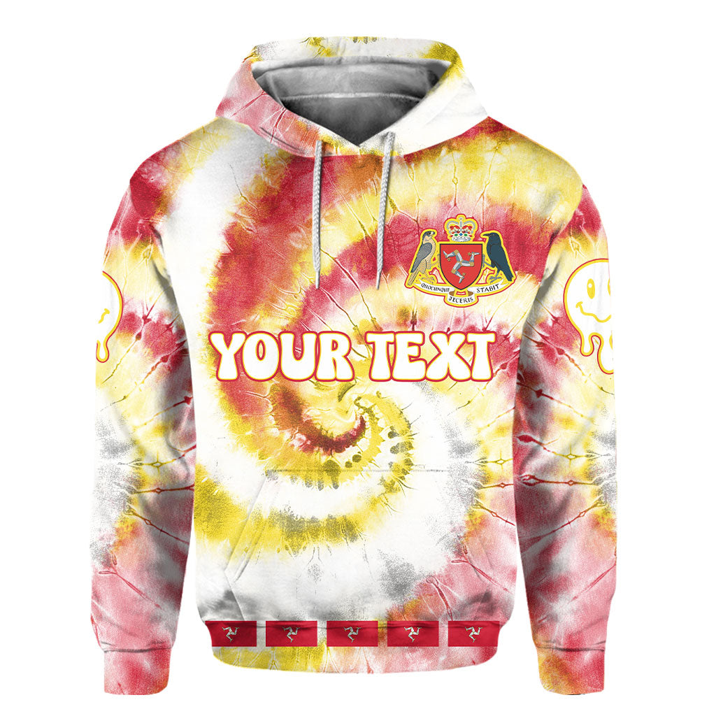 Isle Of Man Hoodie Custom Tie Dye Style 2