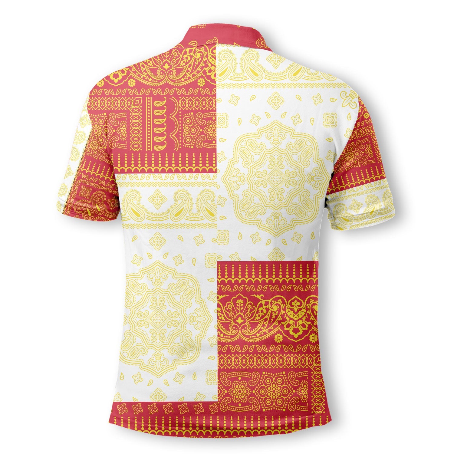 Isle Of Man Polo Shirt Flag And Paisley Basic Style 3