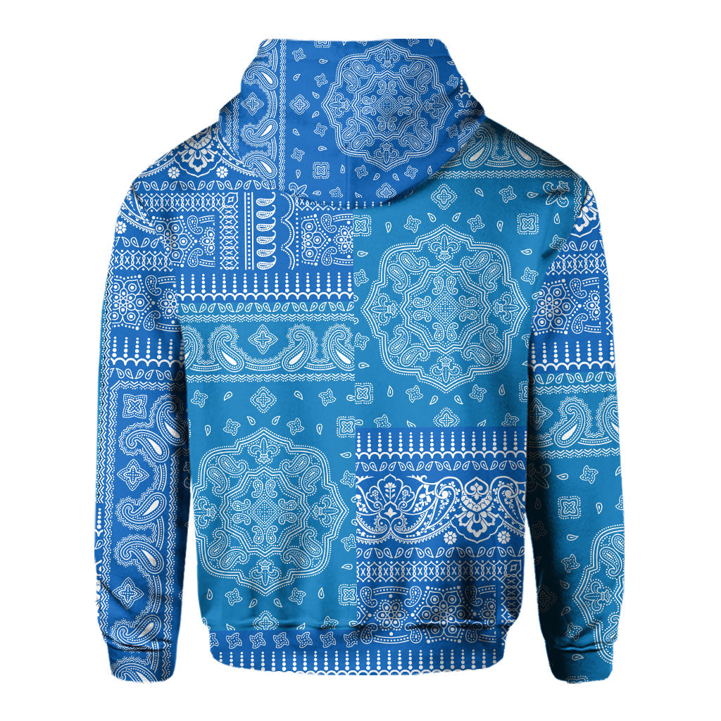 Israel Hoodie Flag And Paisley Basic Style 3