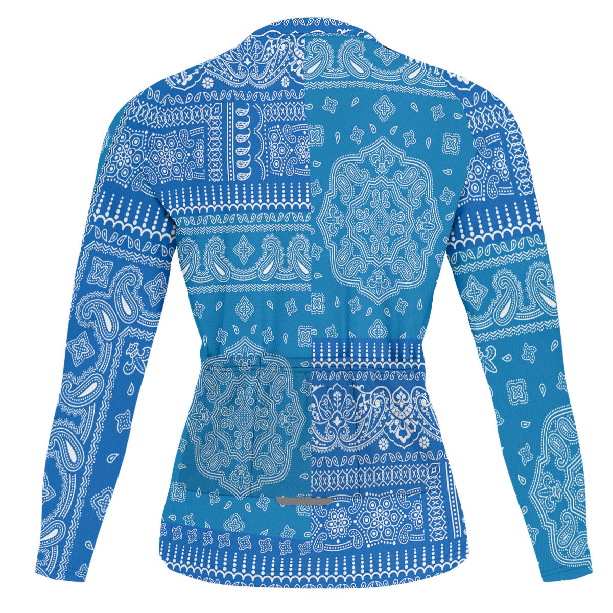 Israel Raglan Men Cycling Jersey Long Sleeve Flag And Paisley Basic Style 2