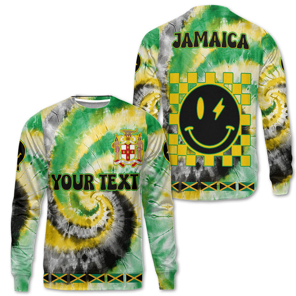 Jamaica Sweatshirt Custom Tie Dye Style 1