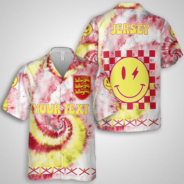 Jersey Hawaiian Shirt Custom Tie Dye Style 1