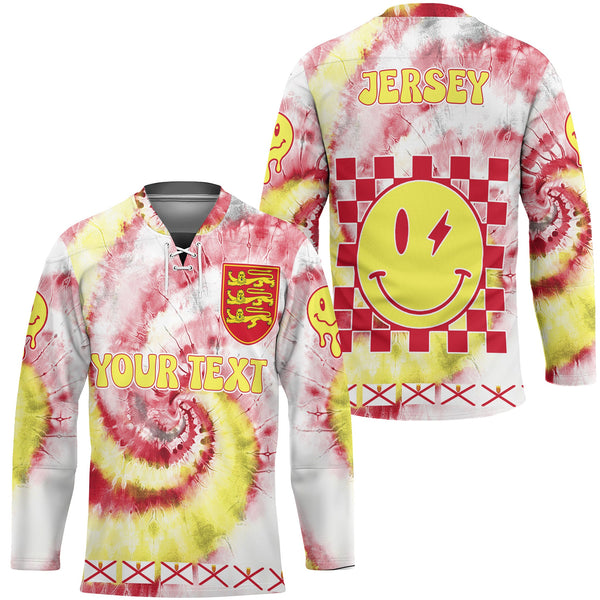 Jersey Hockey Jersey Custom Tie Dye Style 1