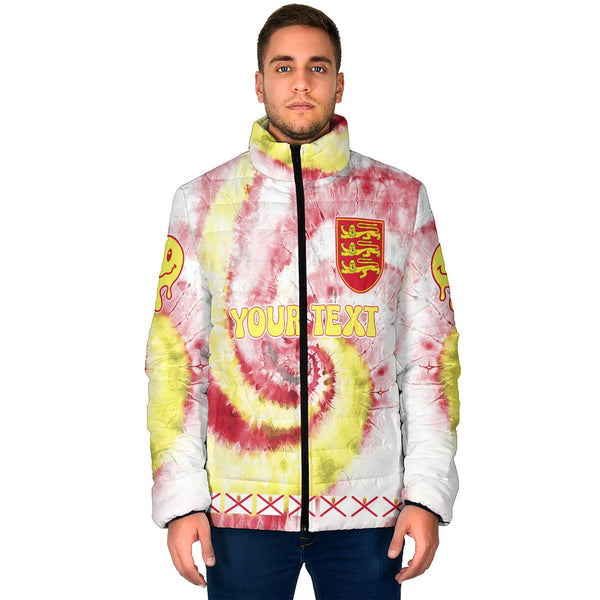 Jersey Men Padded Jacket Custom Tie Dye Style 1