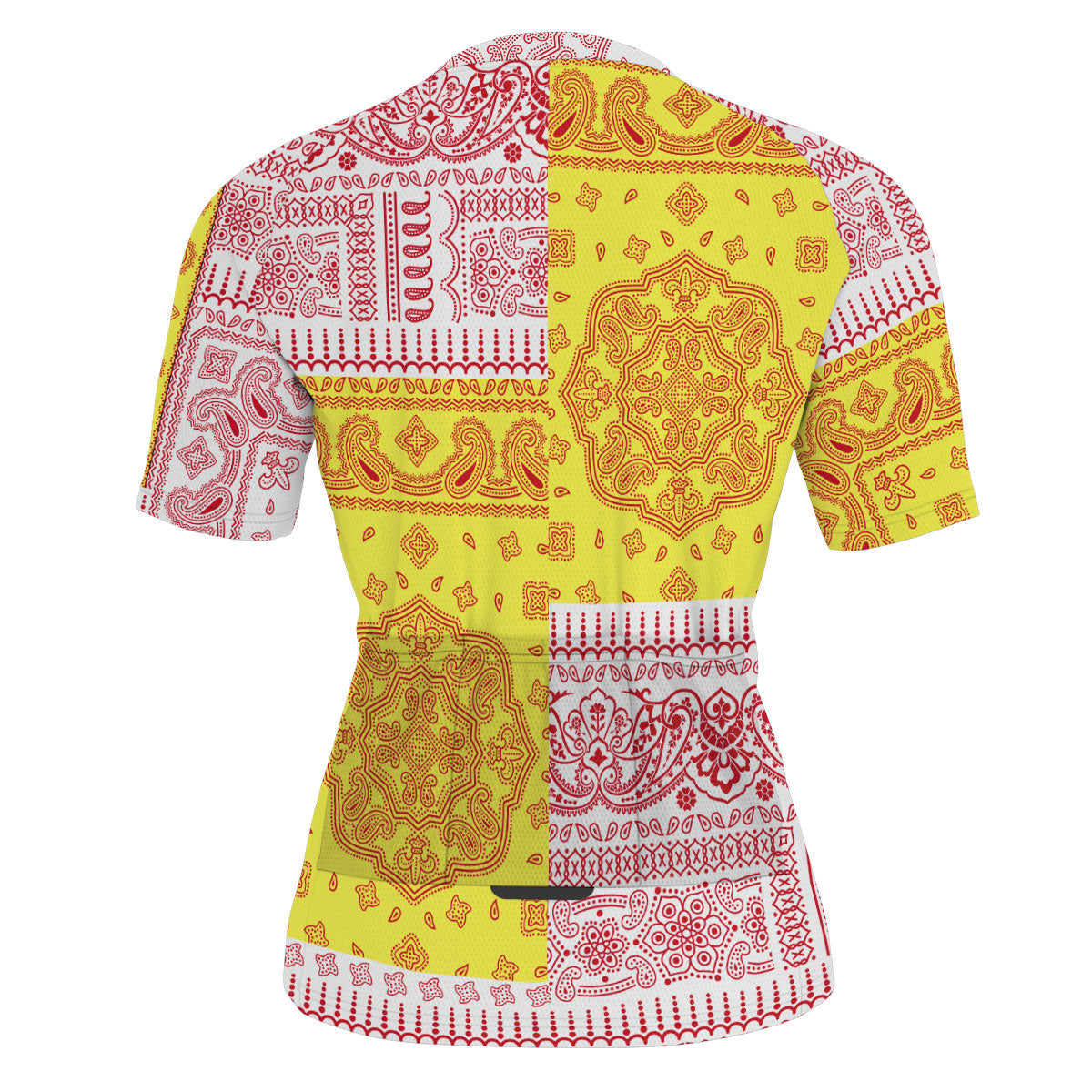 Jersey Men Cycling Jersey Flag And Paisley Basic Style 3