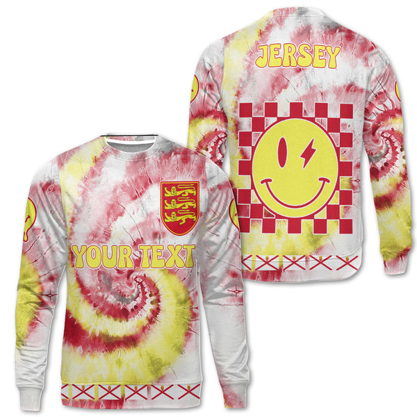 Jersey Sweatshirt Custom Tie Dye Style 1