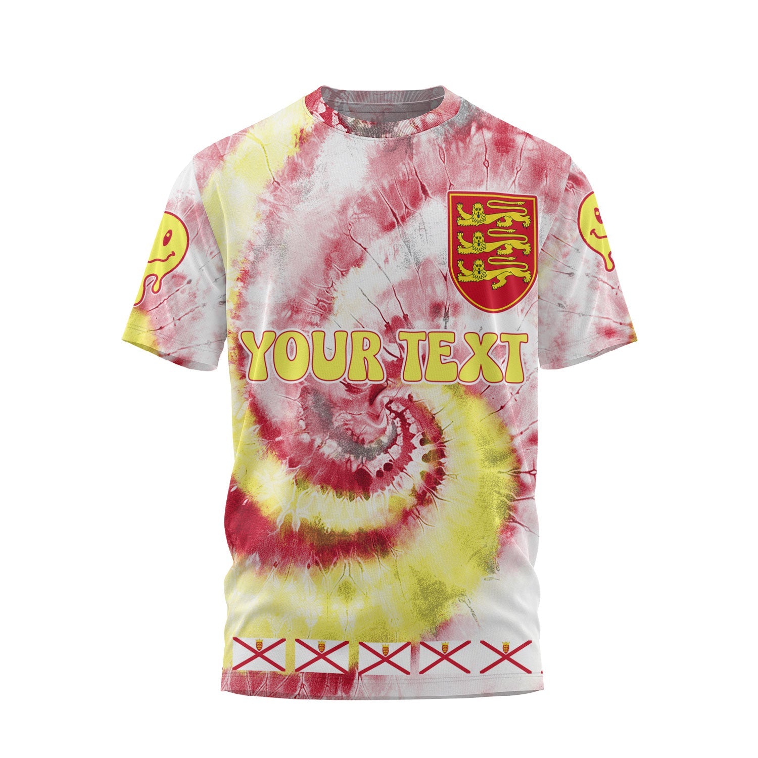 Jersey T Shirt Custom Tie Dye Style 1