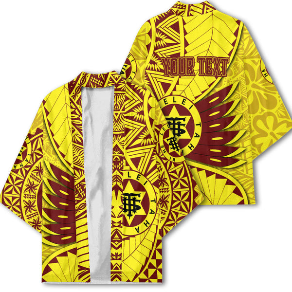 Custom Tonga High School Kimono Tonga Golden Style