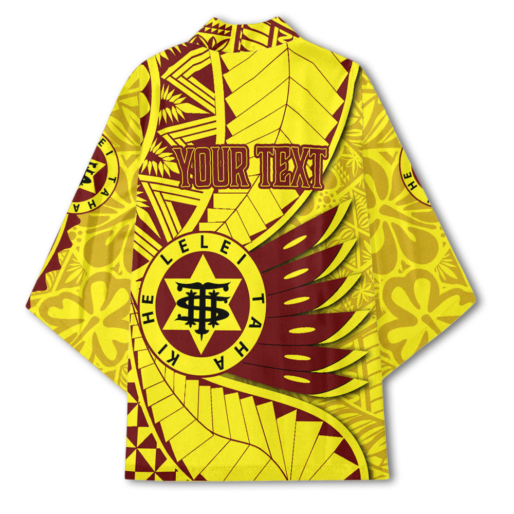 Custom Tonga High School Kimono Tonga Golden Style