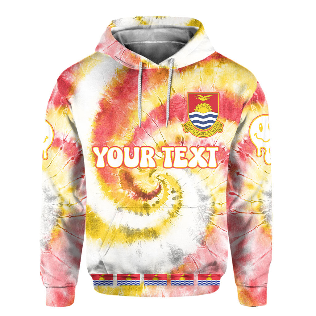 Kiribati Hoodie Custom Tie Dye Style 2