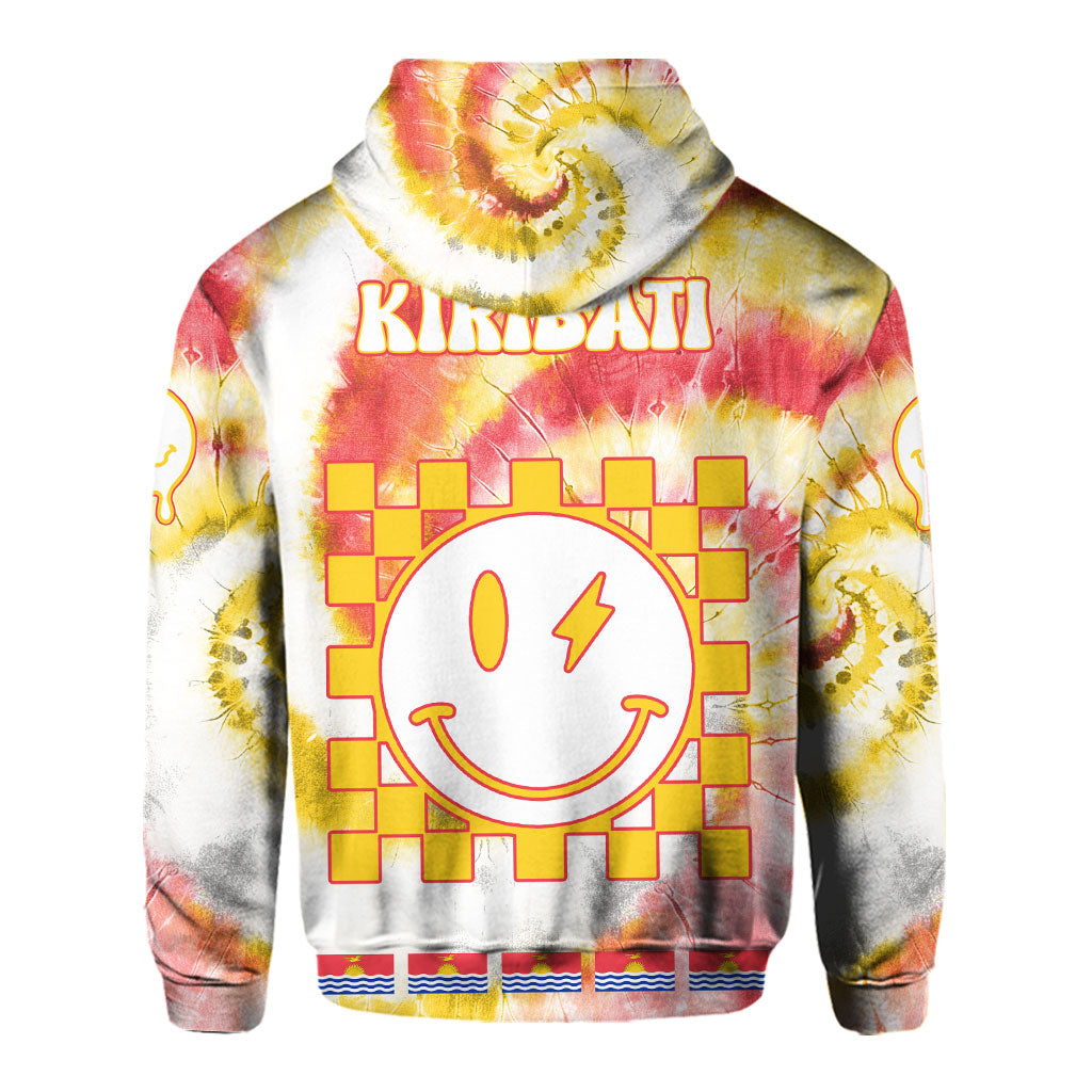 Kiribati Hoodie Custom Tie Dye Style 3