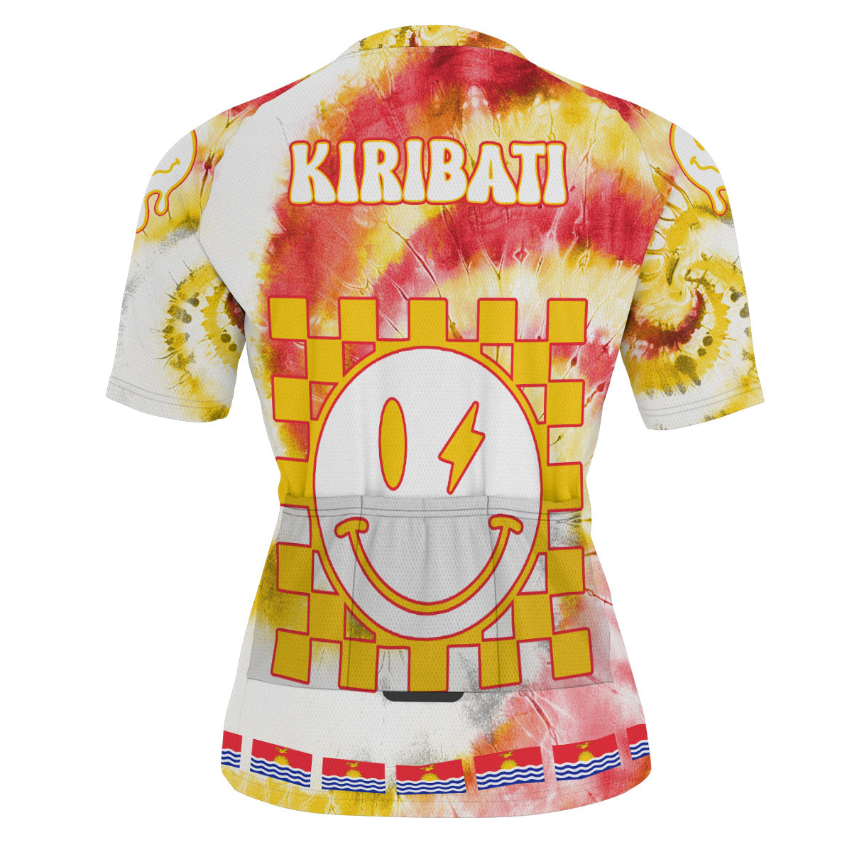 Kiribati Men Cycling Jersey Custom Tie Dye Style 4