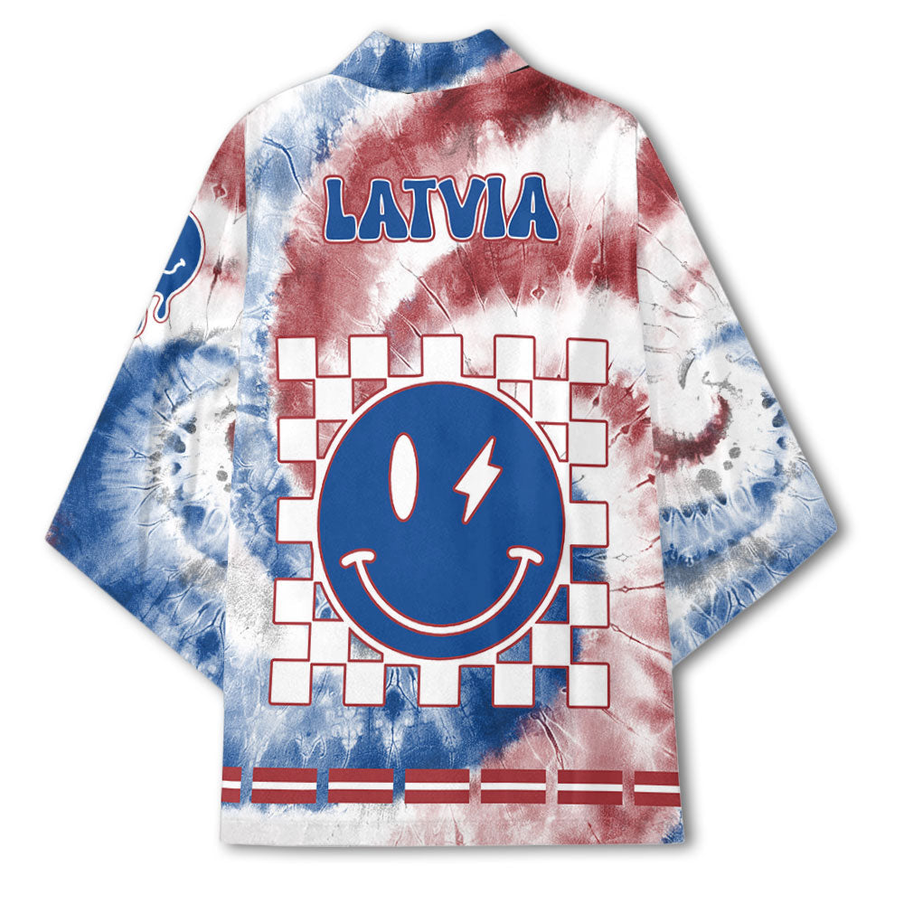 Latvia Kimono Custom Tie Dye Style 3