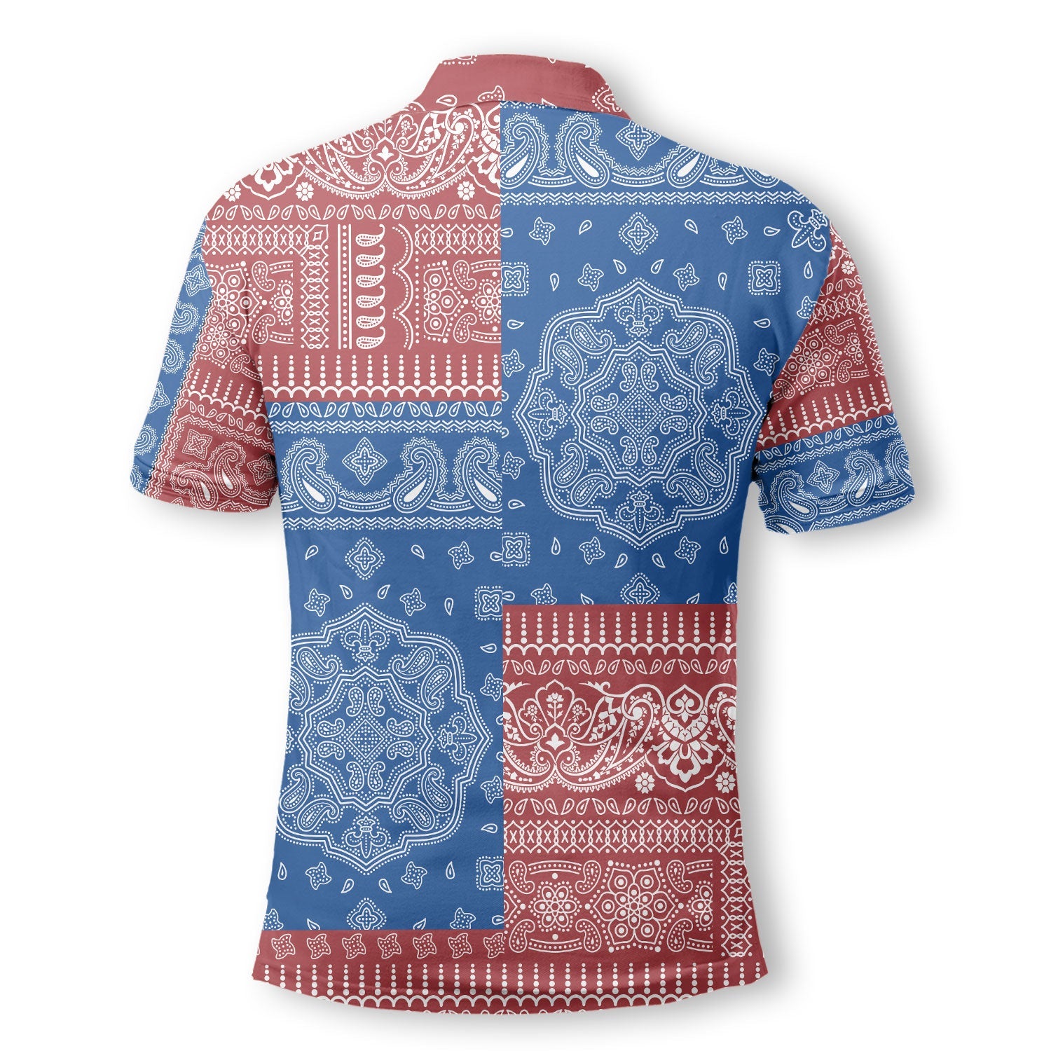 Latvia Polo Shirt Flag And Paisley Basic Style 3