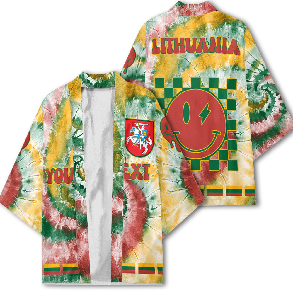 Lithuania Kimono Custom Tie Dye Style 2