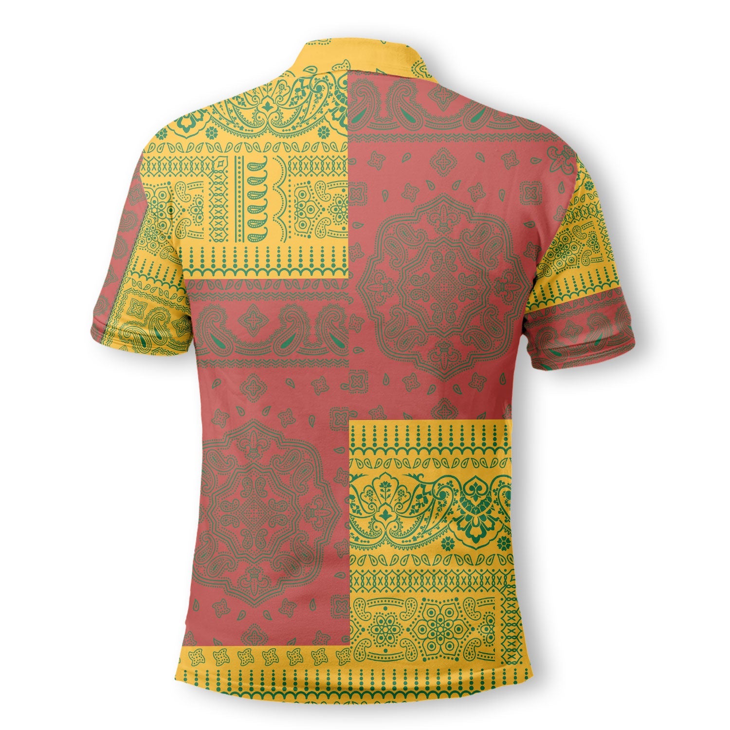 Lithuania Polo Shirt Flag And Paisley Basic Style 3