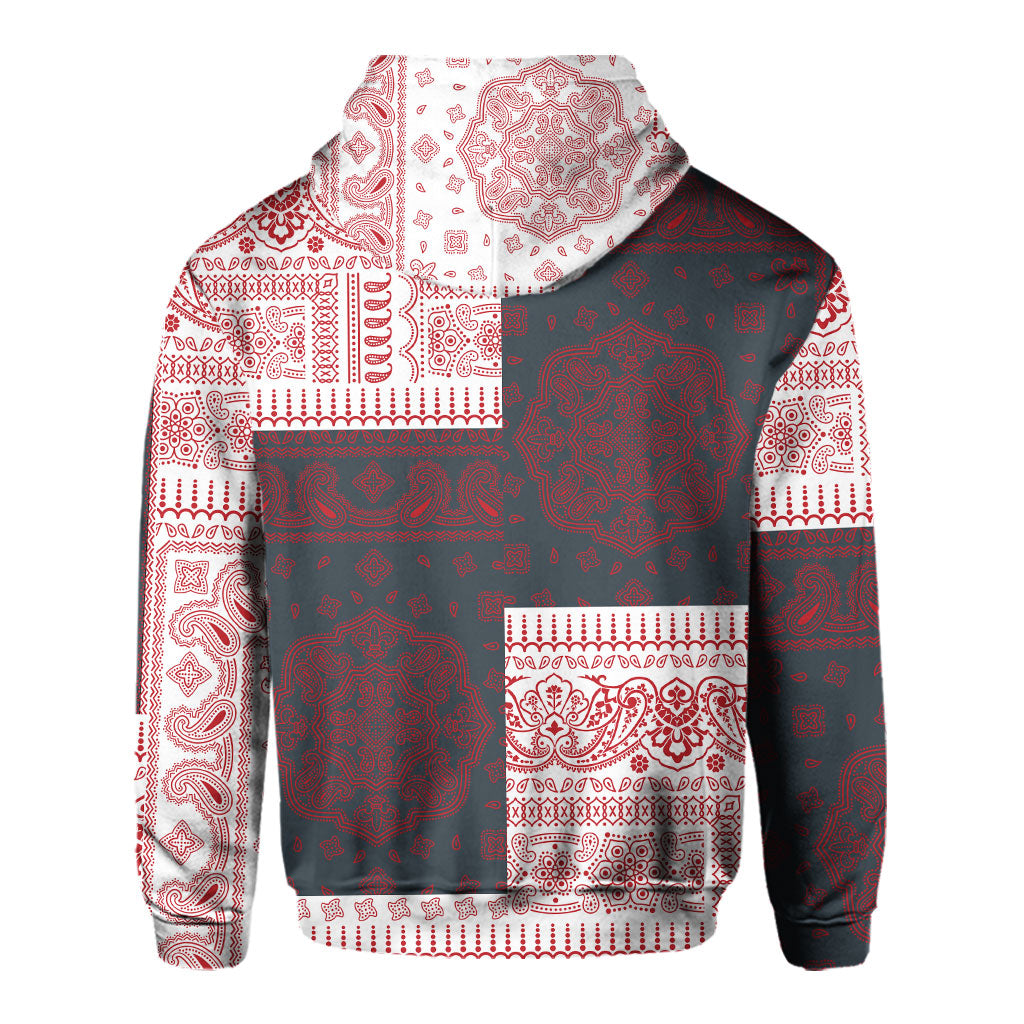 Malta Hoodie Flag And Paisley Basic Style 3