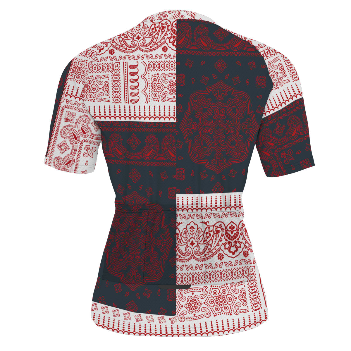 Malta Men Cycling Jersey Flag And Paisley Basic Style 3