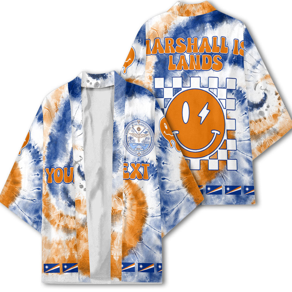 Marshall Islands Kimono Custom Tie Dye Style 2