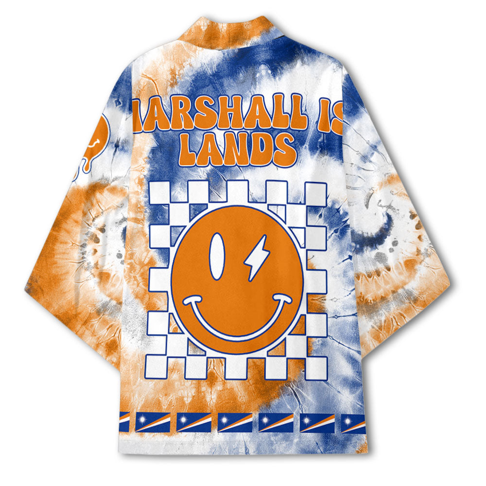 Marshall Islands Kimono Custom Tie Dye Style 3