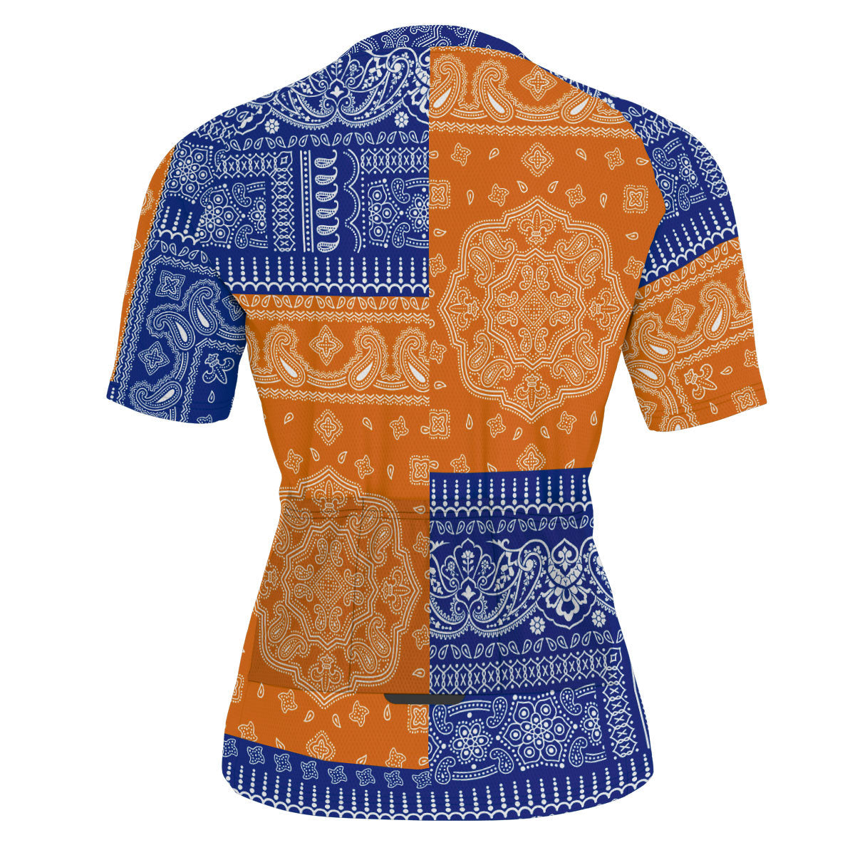 Marshall Islands Men Cycling Jersey Flag And Paisley Basic Style 3