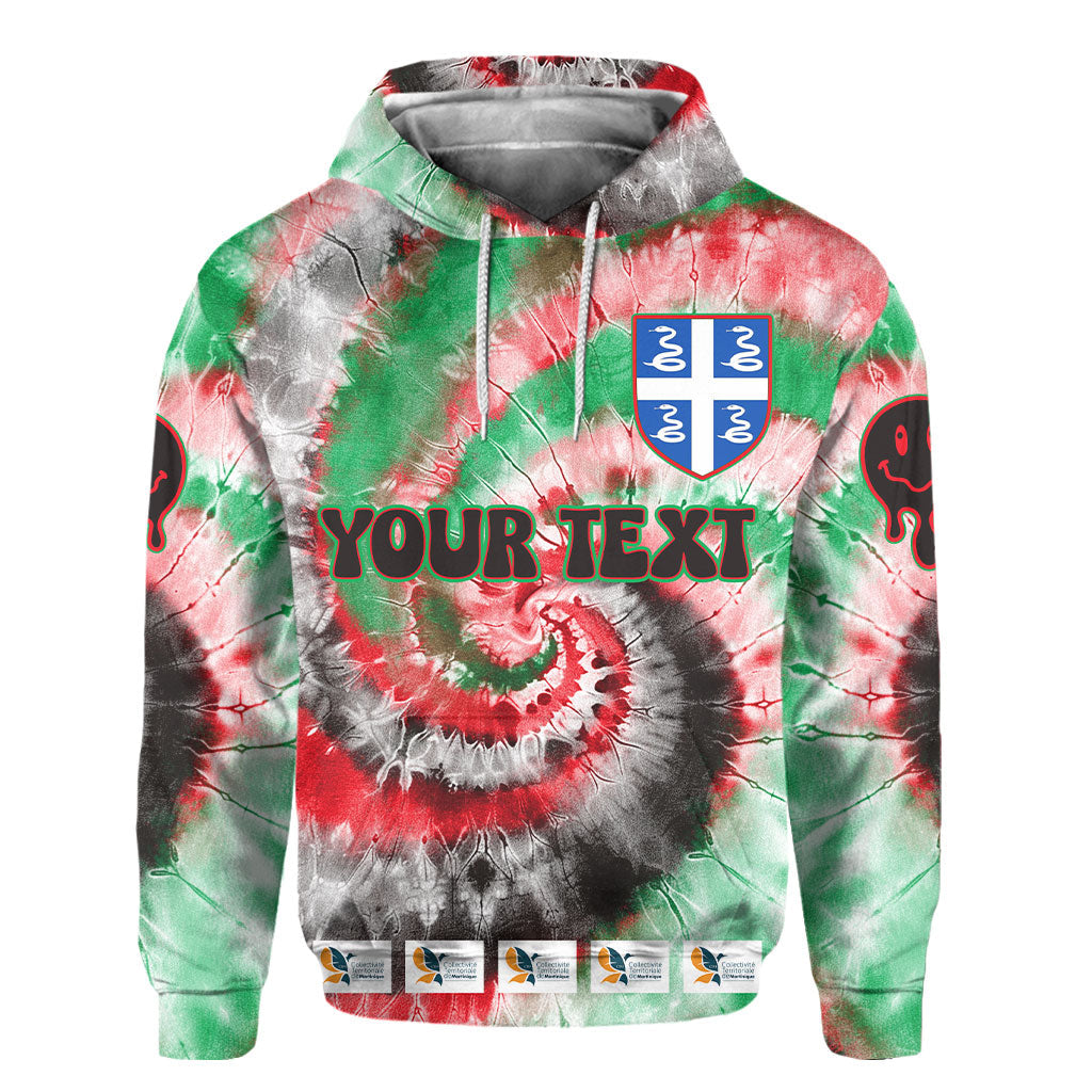 Martinique Hoodie Custom Tie Dye Style 2