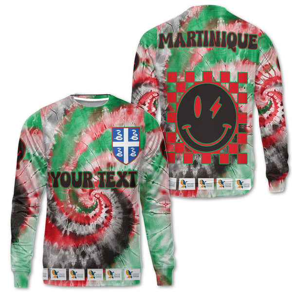 Martinique Sweatshirt Custom Tie Dye Style 1